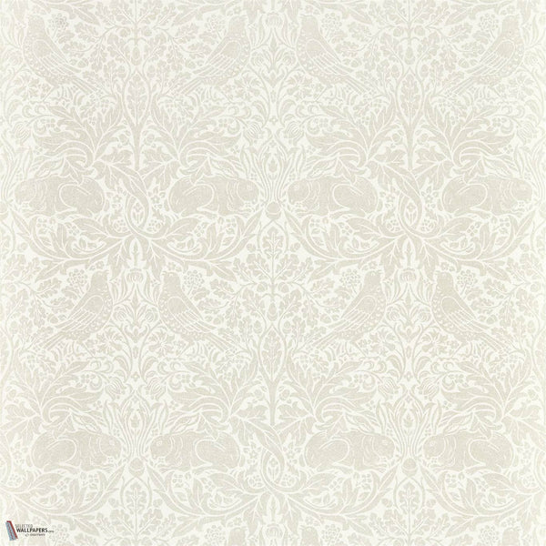 Pure Brer Rabbit wallpaper in White Clover by Morris & Co