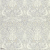 Pure Dove & Rose behang in Cloud Grey van Morris & Co