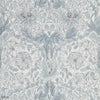 Pure Honeysuckle & Tulip behang in Cloud Grey van Morris & Co