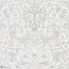 Pure Lodden behang in Chalk/Eggschell van Morris & Co