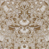 Pure Lodden behang in Gilver/Gold van Morris & Co
