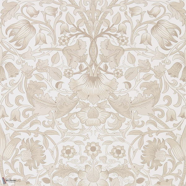 Pure Lodden behang in Ivory/Linen van Morris & Co