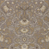 Pure Lodden behang in Taupe/Gold van Morris & Co