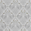 Pure Trellis behang in Grey van Morris & Co