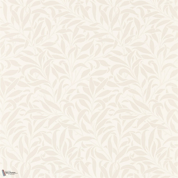 Pure Willow Bough behang in Ivory/Pearl van Morris & Co