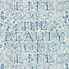 SALE The Beauty of Life behang in Indigo van Morris & Co