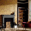 Seasons by May papier peint en Saffron de Morris & Co