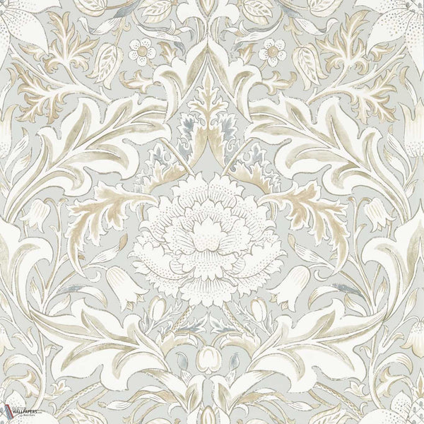 Simply Severn wallpaper in Dove by Morris & Co