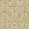 Snakeshead behang in Gold/Linen van Morris & Co