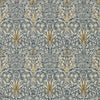 Snakeshead behang in Indigo/Cumin van Morris & Co