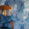 Spring Thicket wallpaper in Indigo/Lilac by Morris & Co