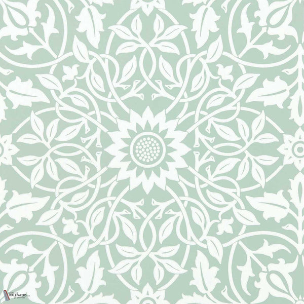 St James Ceiling wallpaper in Willow by Morris & Co