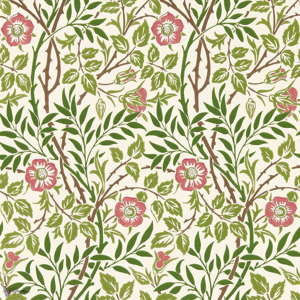 Sweet Briar behang in Boughs/Rose van Morris & Co