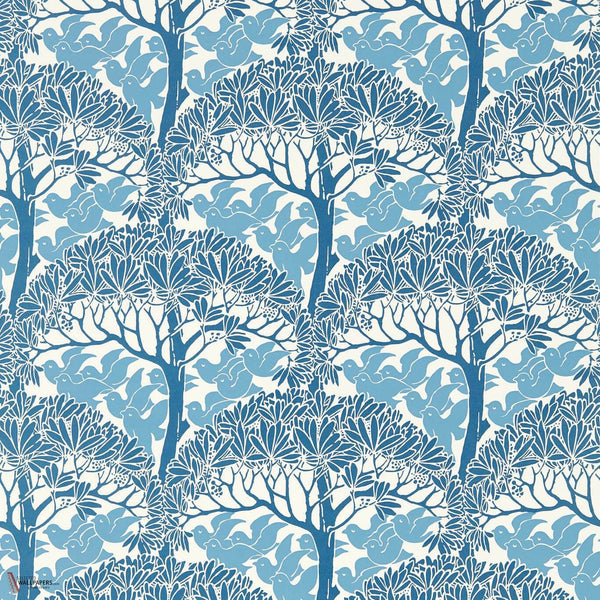 The Savaric wallpaper in Cirrus by Morris & Co