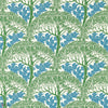 The Savaric wallpaper in Garden Green by Morris & Co