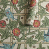 Trellis carta da parati in Sage/Rose di Morris & Co