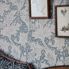 Wallflower wallpaper in Woad Blue by Morris & Co