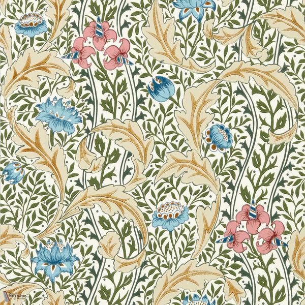 Wild Tulip & Vine Tapete in Multi von Morris & Co