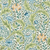 Wild Tulip & Vine Tapete in Nettle/Woad von Morris & Co