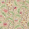 Wild Tulip & Vine Tapete in Rose/Linen von Morris & Co