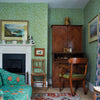 Willow behang in Sky/Leaf van Morris & Co