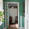 Willow Bough Tapete in Olive/Turquoise von Morris & Co