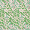 Willow Bough Tapete in Pink/Leaf Green von Morris & Co