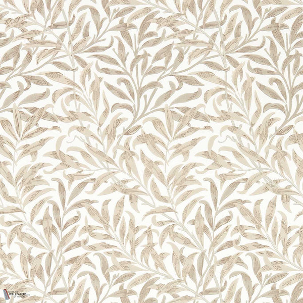 Willow Boughs carta da parati in Linen di Morris & Co