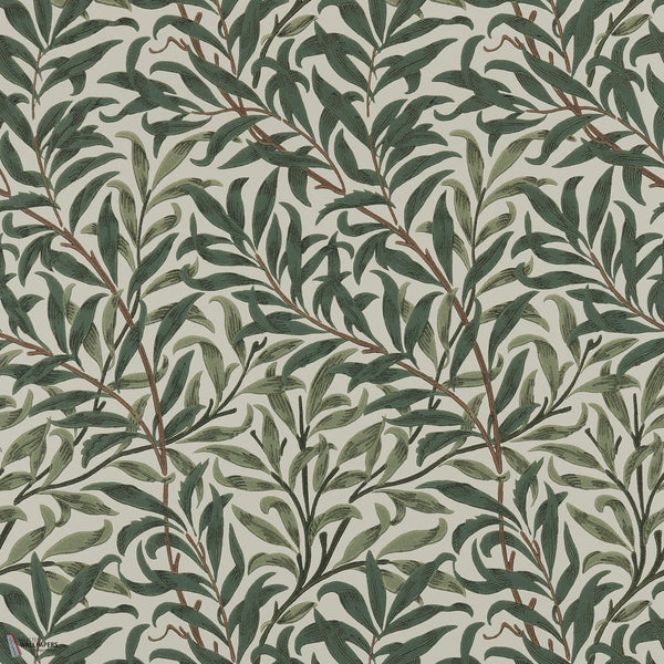 Willow Boughs carta da parati in Forest di Morris & Co