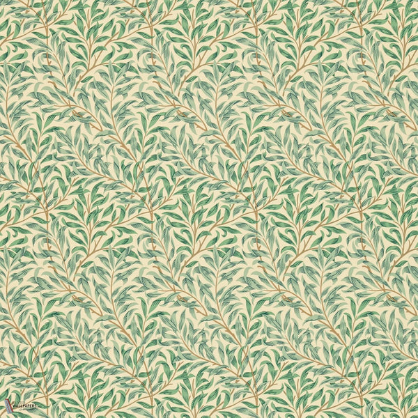 Willow Boughs Minor behang in Privet van Morris & Co