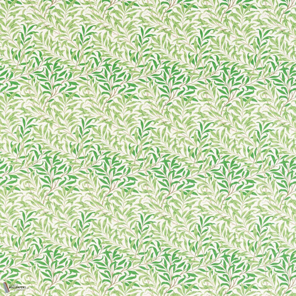 Willow Boughs fabric in Leaf Green by Morris & Co