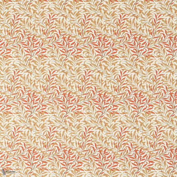 Willow Boughs fabric in Russet/Ochre by Morris & Co
