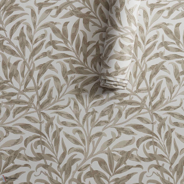 Willow Boughs carta da parati in Stone di Morris & Co