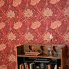 Windrush behang in Gold/Thyme van Morris & Co