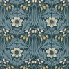 Woodbell & Anemone wallpaper in Indigo by Morris & Co