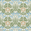 Woodbell & Anemone wallpaper in Woad/Nettle by Morris & Co
