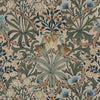 Woodland Weeds Tapete in Bayleaf/Wheat von Morris & Co