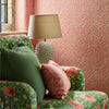 Yew & Aril wallpaper in Watermelon by Morris & Co