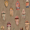 Babouches wallpaper in Antique by Mulberry
