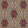 Buckland behang in Red/Plum van Mulberry