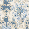 Floral Rococo Tapete in Blue von Mulberry