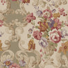 Floral Rococo Tapete in Red/Plum von Mulberry