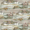 Morning Gallop Tapete in Grey/Sand von Mulberry
