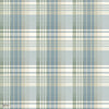 Mulberry Ancient Tartan Tapete in Aqua von Mulberry