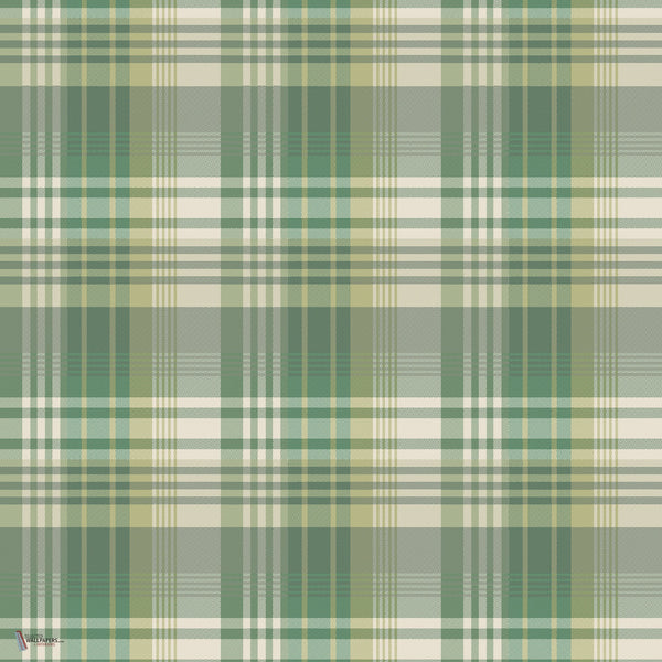 Mulberry Ancient Tartan Tapete in Emerald von Mulberry