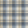 Mulberry Ancient Tartan Tapete in Indigo von Mulberry
