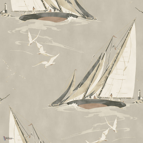 Round The Island Tapete in Antique von Mulberry