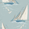 Round The Island Tapete in Blue von Mulberry