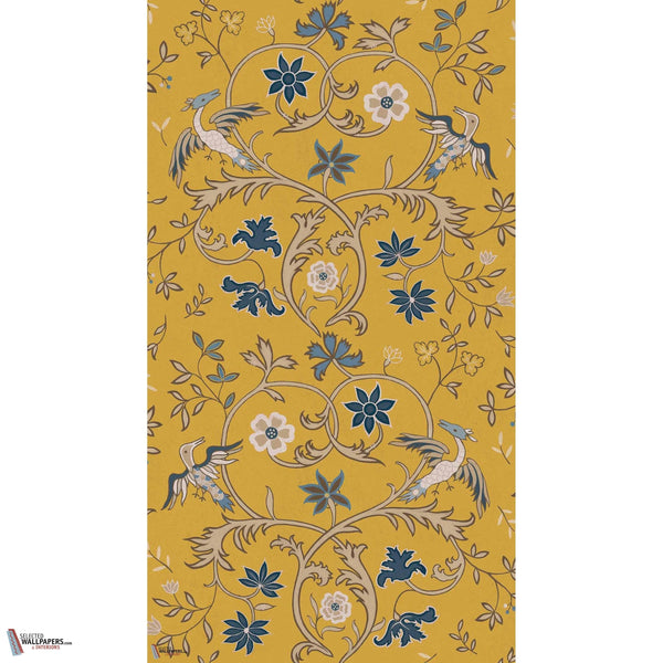 Antwerp Damask behang-Coordonné-Selected Wallpapers-Interiors