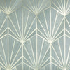Mythique wallpaper in Pierre Bleue Platine by Casamance